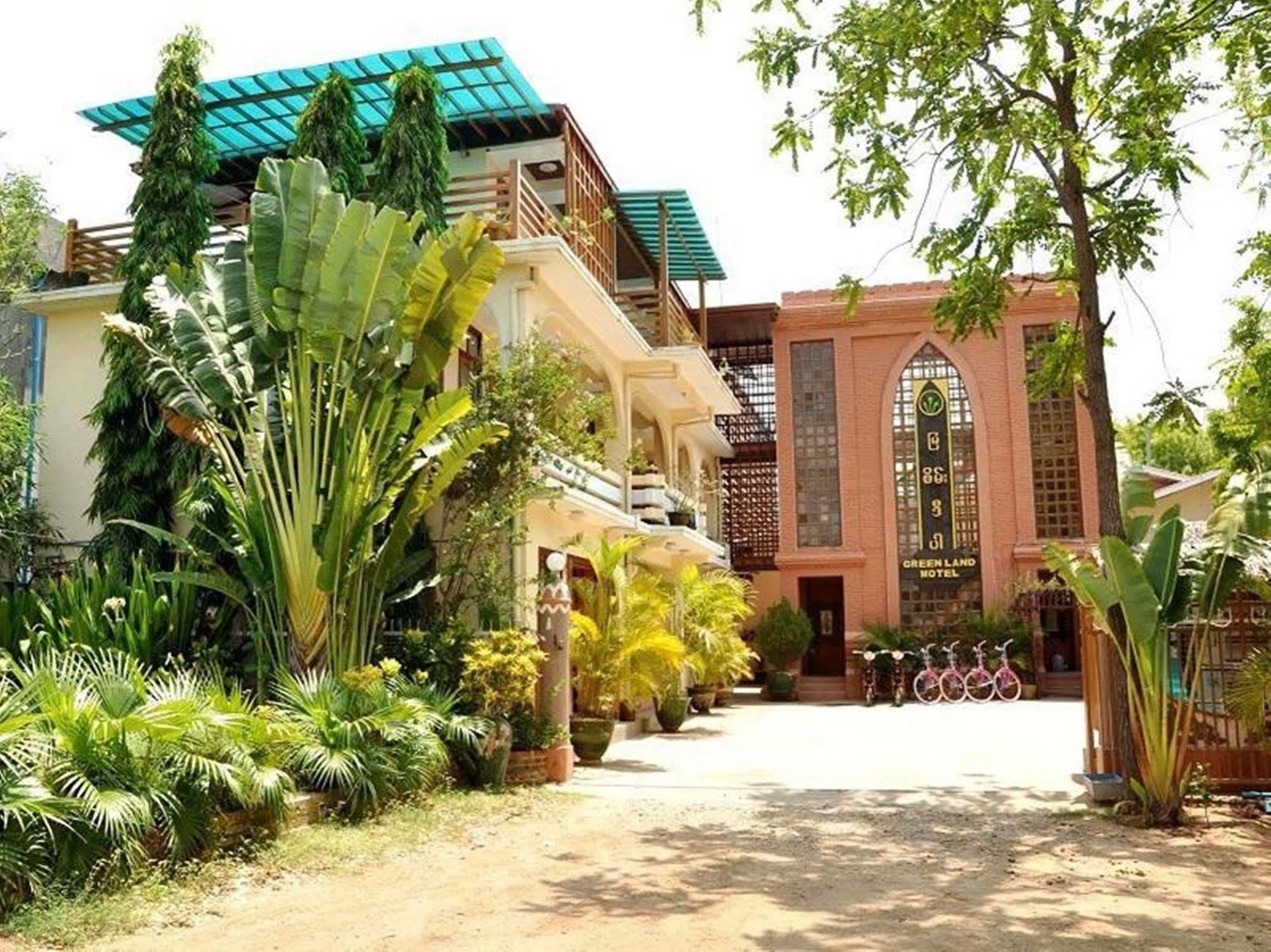 Green Land Motel Bagan Kültér fotó